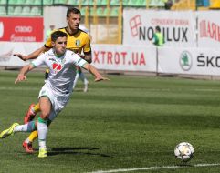 The game moment of the match