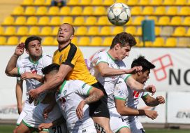 The game moment of the match