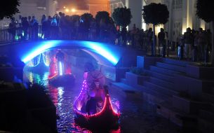 Animated show in The Land of Legends Park in Belek (Turkey)