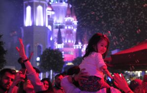 Animated show in The Land of Legends Park in Belek (Turkey)