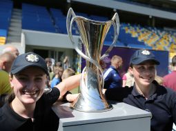 Presentation of the Cup of the UEFA Champions League