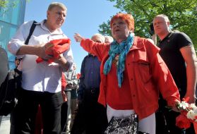 Participants of the rally
