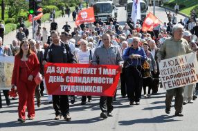 Participants of the rally