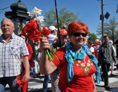Participants of the rally
