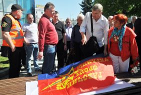 Participants of the rally