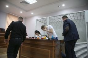 Magomed-Salih Saitov and Andrei Domansky