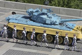 Schoolchildren of the boarding school №23 "Cadet corps"