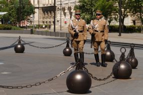 Soldiers of the company of honor guard