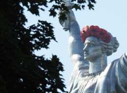 The Motherland monument 