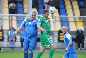 The game moment of the match