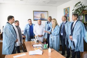 Владимир Гройсман и Ульяна Супрун
