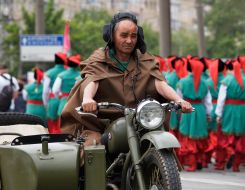 Parade to the Day of Remembrance and Reconciliation in Krivoy Rog