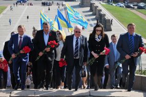 Vladislav Atroshenko, Valery Kulich and Valentin Melnichuk