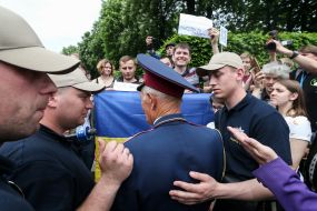Учасники акції "Безсмертний полк"