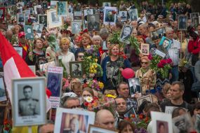Action "Immortal Regiment" in Odessa