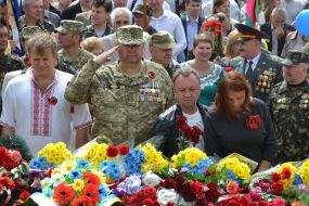 Participants of events on the occasion of the Victory Day