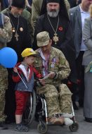 Participants of events on the occasion of the Victory Day