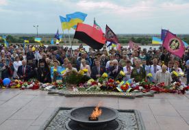 Participants of events on the occasion of the Victory Day
