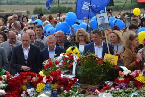 Participants of events on the occasion of the Victory Day