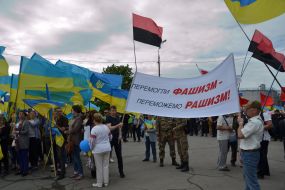 Participants of events on the occasion of the Victory Day