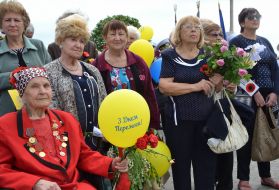 Participants of events on the occasion of the Victory Day