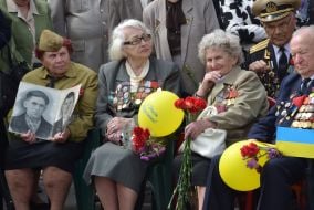 Participants of events on the occasion of the Victory Day