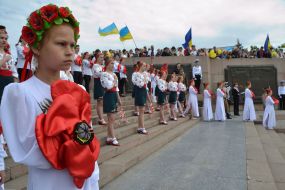 Participants of events on the occasion of the Victory Day