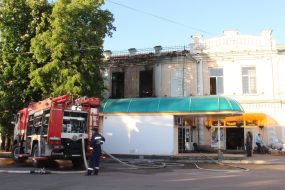 Consequences of fire in the music school building