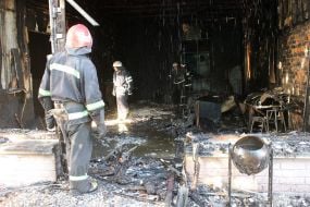 Consequences of fire in the music school building