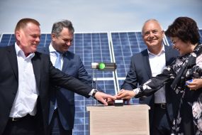 Opening of the Shchyrets-1 Solar Power Plant