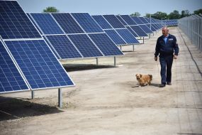 Solar power plant "Shchyrets -1"