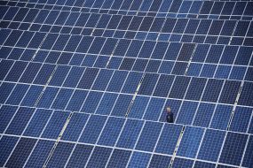 Solar power plant "Shchyrets -1"