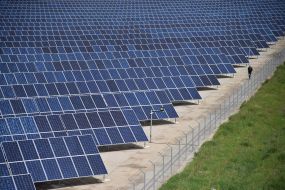 Solar power plant "Shchyrets -1"