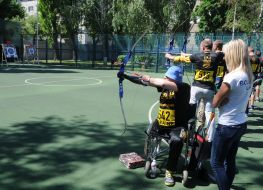 Учасники національних змагань "Ігри нескорених"