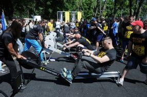 Учасники національних змагань "Ігри нескорених"