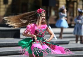 Participant of the dance group