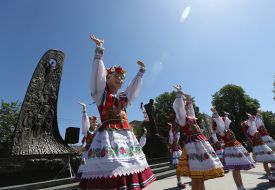 Participants of the dance group
