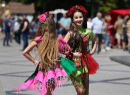 Participants of the dance group