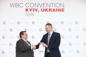 Маурисио Сулейман и Виталий Кличко