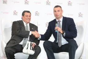 Маурисио Сулейман и Виталий Кличко