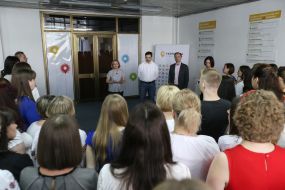 Participants of the "How the contact center of the country's headquarters works"