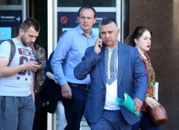 The man in embroidery