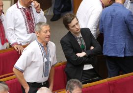 Ivan Sporysh and Alexey Poroshenko