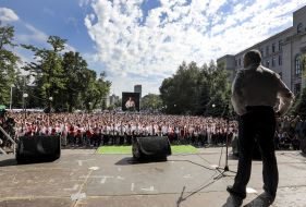 Petr Poroshenko visited "Firefly Ukraine"