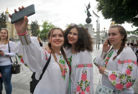 Vyshyvanka Parade in Kharkov