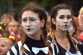 Participants of the Melpomene Tavria festival 