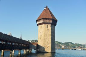 The Kapellbrücke and the Wasserturm Tower