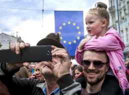 Celebration of the Day of Europe in Vinnitsa