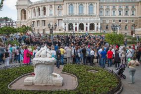 Celebration of the Day of Europe in Odessa