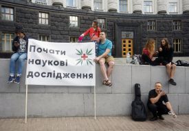 "Hemp Freedom March" in Kiev